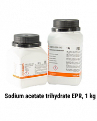 Тригидрат ацетата натрия Sodium acetate trihydrate EPR:uz:Natriy asetat trihidrat EPR