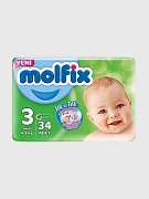 Подгузники Molfix Eco №2, 34 штук