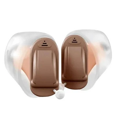 Слуховой аппарат Signia Prompt Click CIС:uz:Eshitish moslamasi Signia Prompt CIC tugmasini bosing