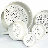 Воронка Бюхнера, фарфор, диаметр 120 мм