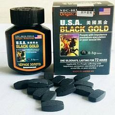Таблетки "Чёрное золото" (USA Black Gold):uz:Qora oltin tabletkalari