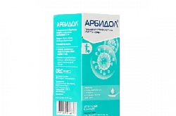 АРБИДОЛ порошок 37г 25 мг/5 мл