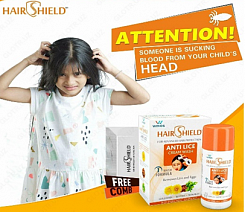 Антипедикулезный шампунь Anti Lice Hair Shield:uz:Bitlarga qarshi soch qalqoni shampun