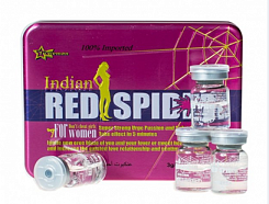 Женские капли  - "RED SPIDER Indian" (Индийский красный паук), 12 шт:uz:Ayollar tomchilari - "RED SPIDER Indian" (hind qizil o'rgimchak), 12 dona