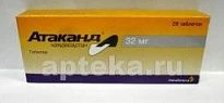 АТАКАНД 0,032 таблетки N28