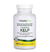 Natures Plus, Icelandic Kelp, 300 tabletka