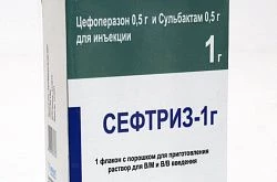 ЦЕФТРИЗ порошок 1г N1