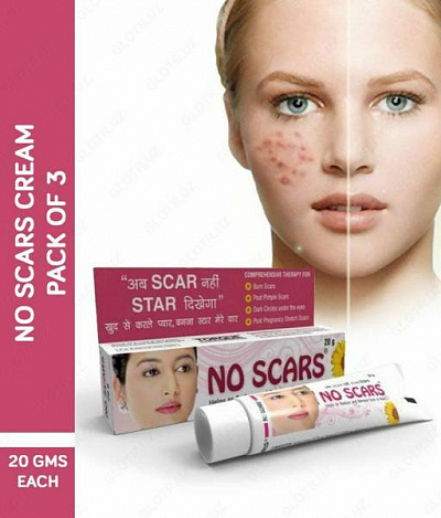 Крем для удаления шрамов No Scars:uz:No scars krem