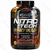 Сывopoтoчный пpoтeин в пopoшкe Nitro Tech, 100% Wheу Gold, двoйнoй шoкoлaд:uz:Zardob oqsili kukuni Nitro Tech, 100% bug'doy Oltin, qo'sh shokolad
