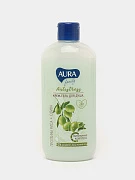 AURA FAMILY  Крем-гель для душа Протеины риса и олива 400 м