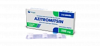 AZITROMISIN tabletkalari 500mg N3