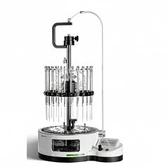 Испарительный концентратор в токе азота с водяной баней BN24:uz:Bn24 suv hammomi bilan azot oqimidagi bug'lanish kontsentratori