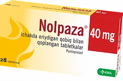 НОЛЬПАЗА таблетки 40мг N28