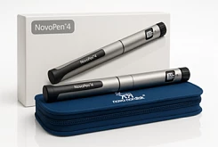 Инсулиновая шприц-ручка НовоПен 4:uz:Novopen 4 Insulin qalami