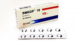 EMKOR tabletkalari 10mg N30