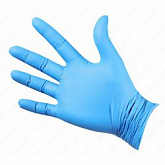 Перчатки нитриловые N.100 (синий)