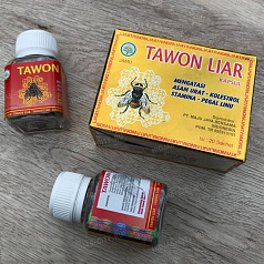 Tawon Liar Пчелка капсулы для суставов:uz:Qo'shimchalar uchun Tawon Liar kapsulalari