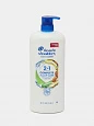 Head & Shoulders, Шампунь и кондиционер 2 в 1, с миндальным маслом и алоэ вера