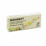 FENIBUT tabletkalari 250mg N20
