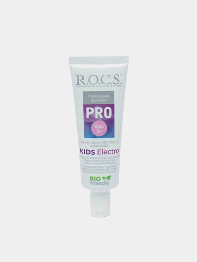 Зубная паста R.O.C.S. Pro Kids Electro, 45 г