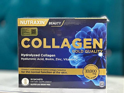 Гидролизованный коллаген Nutraxin Collagen Gold Quality:uz:Gidrolizlangan kollagen Nutraxin Kollagen Oltin sifati