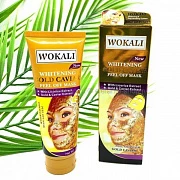 Золотая маска для лица Wokali Whitening Gold Caviar