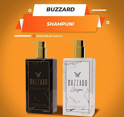 Умный шампунь премиум-класса для глубокой очистки BUZZARD:uz:BUZZARD chuqur tozalash uchun premium aqlli shampun