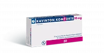 KAVINTON KOMFORTE tabletkalari 10mg N30