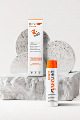 Антиперспирант со специальной формулой "Dry Dry":uz:"Dry Dry" maxsus formulali terga qarshi vosita