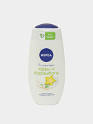 Крем-гель для душа для женщин Nivea Крем и Карамболь, 250 мл