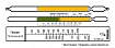 Индикаторная трубка Гексан 10-100;50-300/10-120 (4,5)