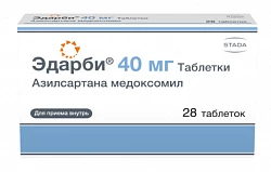 ЭДАРБИ таблетки 40 мг N28