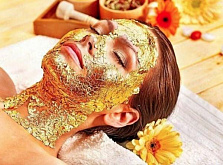 Золотая маска для лица Wokali Whitening Gold Caviar