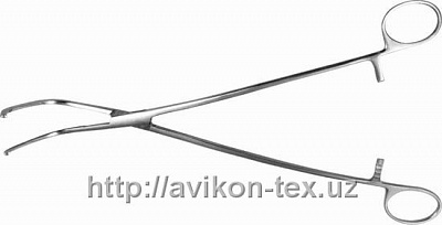 Зажим для ушка сердца N3 (длина 240 мм) 159/3
