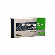 LANZOPTOL kapsulalar  30mg N14