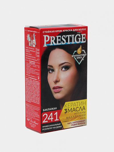 Краска для волос Vip's Prestige баклажан 115мл