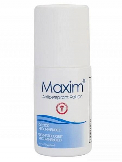 Роликовый антиперспирант против пота и запаха Maxim (Максим):uz:Terlashga qarshi antiperspirant - Maxim