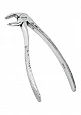 Щипцы для удаления молочных моляров нижней челюсти N°22A:uz:N°22A pastki jag'ning asosiy molarlari uchun ekstraksiya qisqichlari