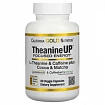 California Gold Nutrition, TheanineUP, сфокусированная энергия, L-теанин и кофеин, 60 растительных капсул:uz:California Gold Nutrition, TheanineUP, Fokuslangan energiya, L-Theanine va Kofein, 60 sabzavotli kapsulalar