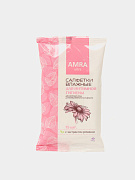 Женские салфетки влажные для интимной гигиены AMRA Ultra, 15 шт