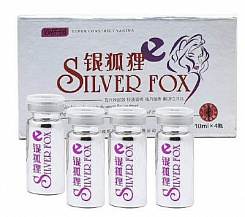 Капли афродизиак для женщин Silver Fox:uz:Ayollar uchun Silver Fox afrodizyak tomchilari