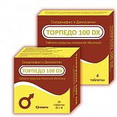 TORPEDO 50 DX tabletkalari 50mg 50mg/30mg N4