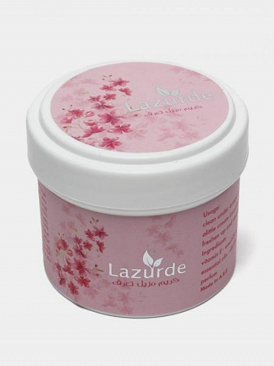 Крем-дезодорант от пота Lazurde:uz:Krem antiperspirant Lazurde