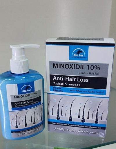 Шампунь лечебный Minoxidil 10% (Таиланд):uz:Soch o'stiruvchi Minoxidil 10% shampun