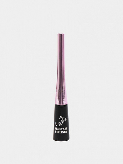 Подводка для глаз стойкая Resistant Eyeliner E100, 4 мл. #black