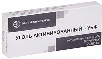 UGOL AKTIVIROVANNIY UBF 0,25 tabletkalari N20