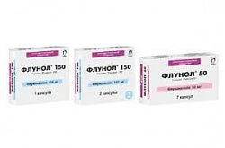 ФЛУНОЛ капсулы 150мг N2