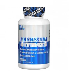 Цитрат магния EVLution Nutrition, 200 мг, 60 капсул:uz:EVLution Nutrition Magniy sitrat, 200 mg, 60 kapsula
