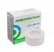 Лейкопластырь на тканевой основе (2,5 см х 4 м)