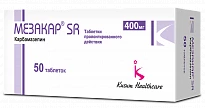 МЕЗАКАР SR таблетки 400мг N50